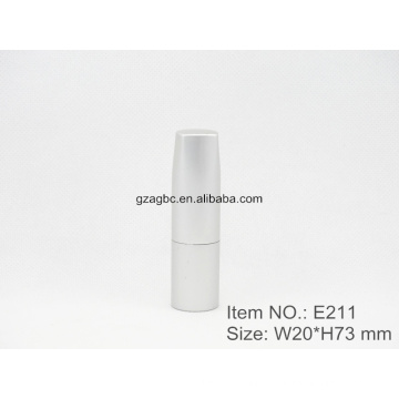 Pure&Elegant Aluminum Cylindrical Lipstick Tube Container E211, cup size12.1/12.7,Custom color